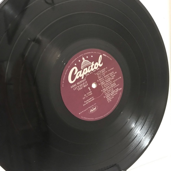 1978 Capital Records Anne Murray - Let's Keep It That Way ) Vinyl Record Album - Picture 5 of 6